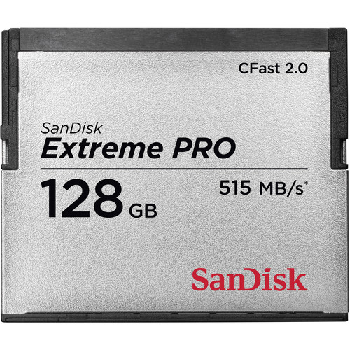 SanDisk 128GB Extreme PRO CFast 2.0 Memory Card